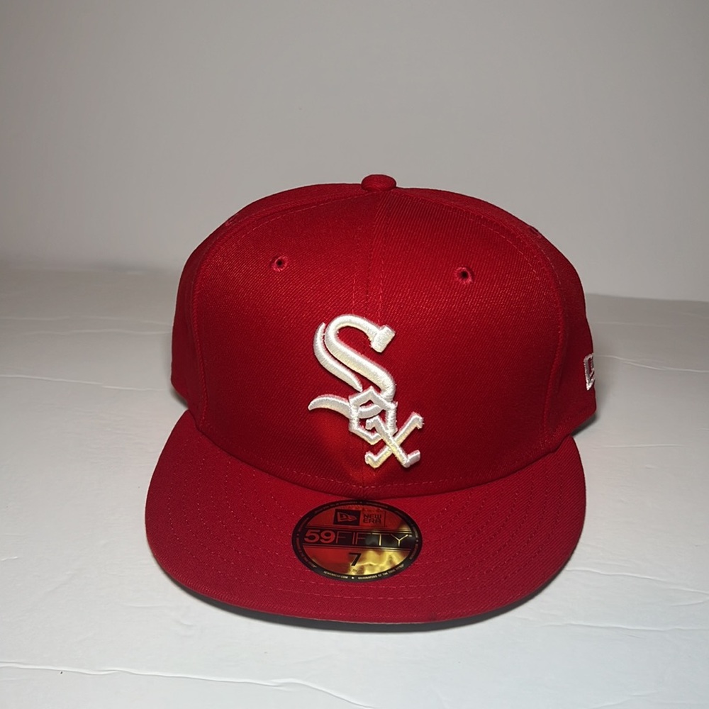 MENS NEW ERA CHICAGO WHITE SOX MLB BASIC 59FIFTY - Picture 3 of 10